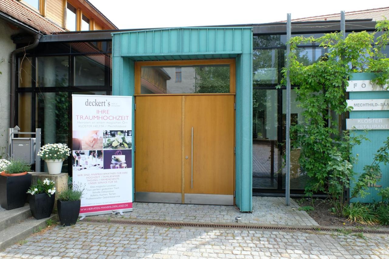 Deckert'S Hotel An Der Klosterpforte Lutherstadt Eisleben Luaran gambar